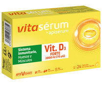 Vitamina D3 liposoluble de origen vegetal VITASÉRUM 24 uds.
