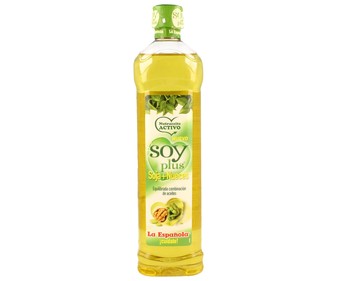 Aceite de soja botella de 750 mililitros Aceite de soja botella de 750 mililitros