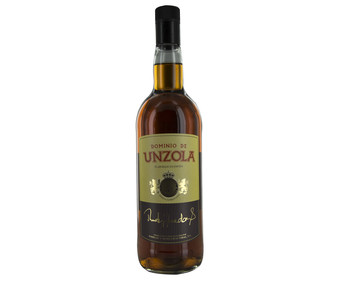 Bebida espirituosa de Brandy elaborada en España DOMINIO DE UNZOLA botella de 1 l. Bebida espirituosa de Brandy elaborada en España DOMINIO DE UNZOLA botella de 1 l.