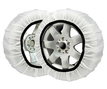 Juego de 2 cadenas de nieve textil, FIX&GO TEX, talla L. 