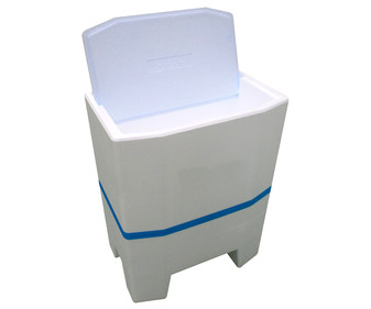 Nevera de poliespán con capacidad de 140 litros, 70x88x45cm, POLARBOX. Nevera de poliespán con capacidad de 140 litros, 70x88x45cm, POLARBOX.