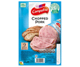 Chopped pork elaborado sin gluten y cortado en lonchas, especiales para bocadillo CAMPOFRÍO 105 g.