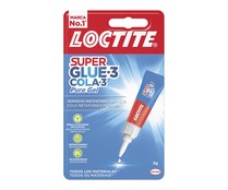 Pegamento instantáneo multimaterial, transparente, sin olor SUPER GLUE 3 DE LOCTITE Power Easy.