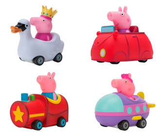 Surtido de coches Buggies con figura incluida, PEPPA PIG. Surtido de coches Buggies con figura incluida, PEPPA PIG.