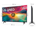 Televisión 109,22cm (43") QNED LG 43QNED756RA 4K, HDR 10, SMART TV, WIFI, BLUETOOTH, TDT T2, USB reproductor y grabador, 3HDMI, 50HZ.
