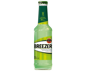 Breezer lima botella de 27,5 centilitros Breezer lima botella de 27,5 centilitros