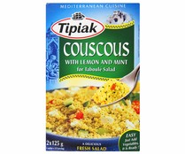 Couscous con menta y limón TIPIAK paquete de 250 g.