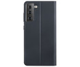 Funda compatible con Samsung S21 FE, QILIVE, negro. (teléfono no incluido)