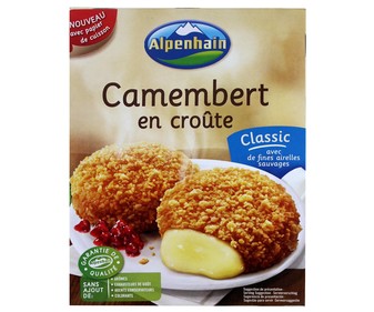 Queso camembert rebozado 200 gramos Queso camembert rebozado 200 gramos