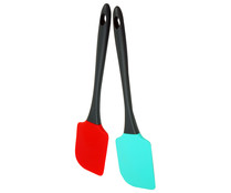 Espátula de silicona especial para repostería, mango de bambú, 27cm., ACTUEL. Espátula de silicona especial para repostería, mango de bambú, 27cm., ACTUEL.