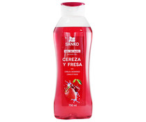 Gel de baño o ducha con extracto de cereza y fresa SANKO 750 ml.