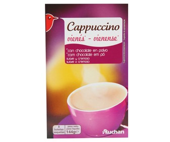 Café cappuccino vienés en sobres 144 gramos Café cappuccino vienés en sobres 144 gramos