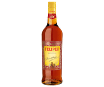 Bebida espirituosa de brandy con solera FELIPE II botella de 1 l.