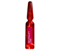 Tratamiento en ampollas con efecto iluminador y aclarante de manchas oscuras L´ORÉAL PARIS Revitalift laser 7 x 1 ml.
