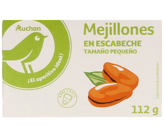 Mejillones en escabeche lata de 69 gramos Mejillones en escabeche lata de 69 gramos