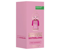 Eau de toilette para mujer con vaporizador en spray y fragancia a frambuesa rosa UNITED COLOR OF BENETTON Sisterland 80 ml.