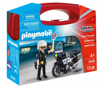 moto policia playmobil carrefour