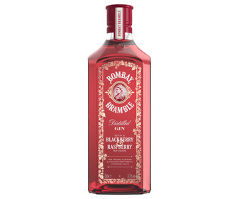 Ginebra destilada con sabor natural de moras y frambuesas BOMBAY Bramble botella de 70 cl. Ginebra destilada con sabor natural de moras y frambuesas BOMBAY Bramble botella de 70 cl.