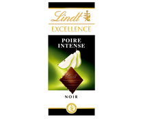 Chocolate negro con pera LINDT EXCELLENCE 100 g. 
