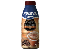 Bebida láctea con café y un toque de cacao (capuccino) PULEVA 1 l.