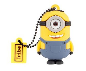 Memoria 32GB FRIENDLY, modelo Minion Stuart, USB. Memoria 32GB FRIENDLY, modelo Minion Stuart, USB.