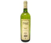 Vino blanco de mesa sin denominación de origen SORBALLO botella de 75 cl.