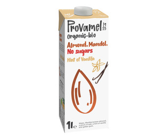Leche de almendras sabor vainilla ecoló0gica PROVAMEL 1 l. Leche de almendras sabor vainilla ecoló0gica PROVAMEL 1 l.