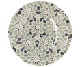 Plato hondo fabricado en gres de 23,5 cm, Oxford QUID.