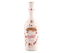 Crema de whisky irlandes con fresas BAILEYS botella de 70 cl.