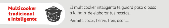 Multicooker tradicional e inteligente
