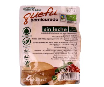 Quefu semicurado BIO Soria Natural Quefu semicurado BIO Soria Natural
