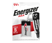 Pila alcalina de petaca, 9V, 6LR61, ENERGIZER Max.