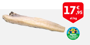Bacalao salado (lomo grueso) APC 700 g.