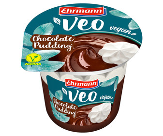 Postre vegano de chocolate, garbanzos y coco EHRMANN Veo 175 g. Postre vegano de chocolate, garbanzos y coco EHRMANN Veo 175 g.