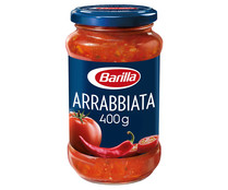Salsa Arrabbiata con base de tomate y pimientos rojos  BARILLA 400 g.