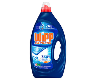 Detergente en gel para lavadora WIPP Express 64 ds. Detergente en gel para lavadora WIPP Express 64 ds.