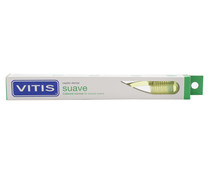 Cepillo dental con cabezal normal y dureza suave VITIS.