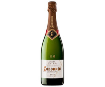 Cava  brut ecológico extra cuvée CODORNIU 1551 botella de 75 cl.