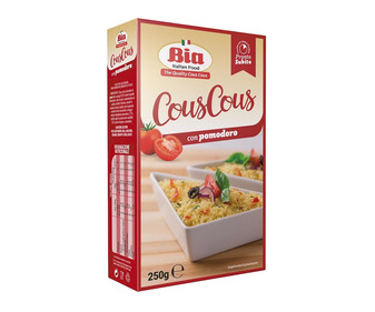 Couscous con pomodoro BIA 250 g. Couscous con pomodoro BIA 250 g.