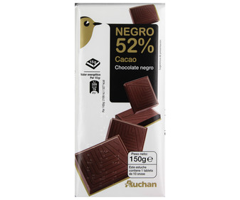 Chocolate negro 52% 150 gramos Chocolate negro 52% 150 gramos
