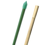 Tutor de bambú con recubrimiento de PVC, con medidas de 90 x 1-1.2 centímetros IBERLUS.