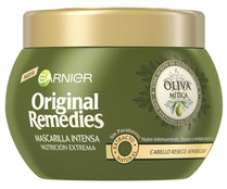 Mascarilla capilar nutrición extrema, para cabellos secos ORIGINAL REMEDIES Oliva mítica de Garnier 300 ml.