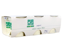 Yogur natural ecológico pack 6 PURNATUR 125 g.