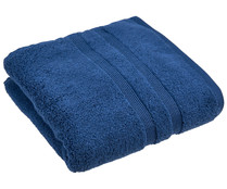 Toalla de ducha, 100% algodón, densidad de 500g/m², color azul, ACTUEL.