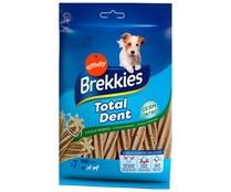 Snack dental para perros de talla mini BREKKIES TOTAL DENT Affinity 110 g.