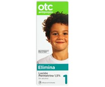 Loción antipiojos con permetrina , sin alcohol OTC Antipiojos 125 ml. Loción antipiojos con permetrina , sin alcohol OTC Antipiojos 125 ml.