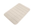 Alfombra de baño acolchada con reverso de PVC, 50x80 cm, ACTUEL. Modelos surtidos, 1 unidad.