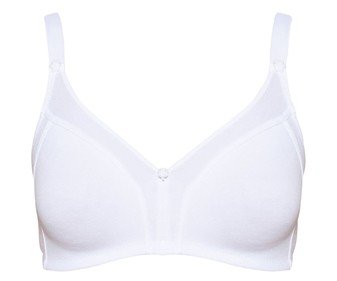 Sujetador sin aros de doble capa preformada para conseguir una adaptabilidad total sin costuras, a la vez que una firme sujeción con laterales elásticos SELENE Blanca, color blanco, talla 115C. Sujetador sin aros de doble capa preformada para conseguir una adaptabilidad total sin costuras, a la vez que una firme sujeción con laterales elásticos SELENE Blanca, color blanco, talla 115C.