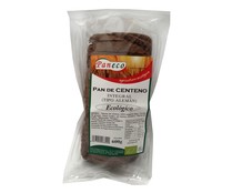 Pan de centeno integral, tipo alemán , ecológicoPANECO 600 g.