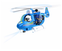 Helicóptero de policía con luces y figura incluida, PINYPON ACTION.